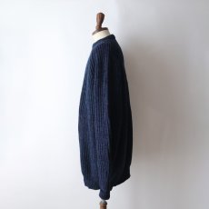 画像10: FINE WOOLS SPUN IN SCOTLAND HEAVY WOOL KNIT SWEATER (10)