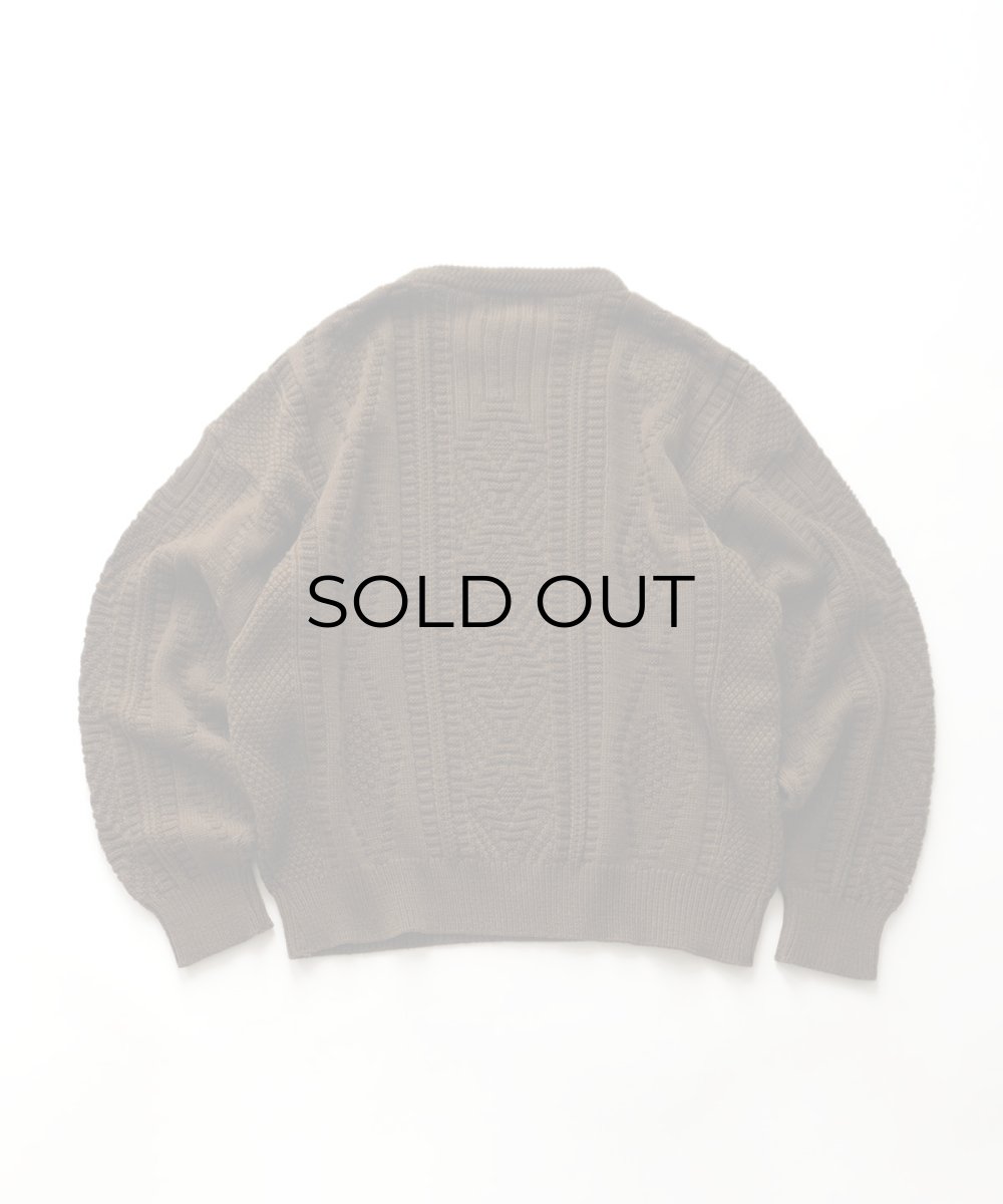 画像2: 〜90's EXPRESSIONS ACRYLIC KNIT CREW NECK SWEATER (2)