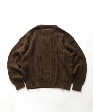 画像2: 〜90's EXPRESSIONS ACRYLIC KNIT CREW NECK SWEATER (2)
