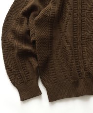 画像4: 〜90's EXPRESSIONS ACRYLIC KNIT CREW NECK SWEATER (4)