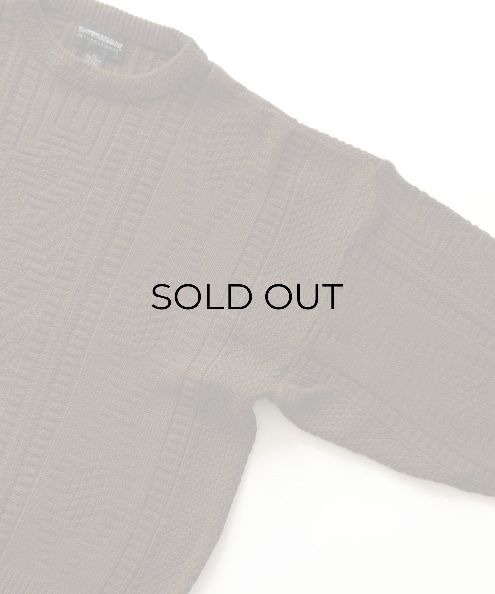 画像3: 〜90's EXPRESSIONS ACRYLIC KNIT CREW NECK SWEATER (3)