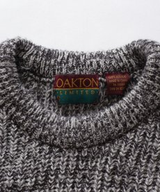 画像6: 90's OAKTON ACRYLIC MIX COLOR KNIT CREW NECK SWEATER (6)