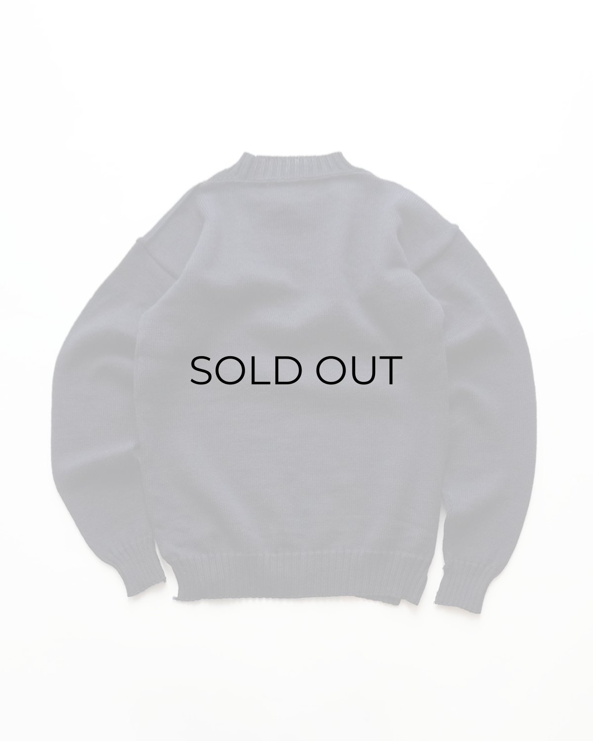 画像2: 70's Sumerland WOOL KNIT GUERNSEY SWEATER "MADE IN JERSEY BRITISH ISLES" (2)