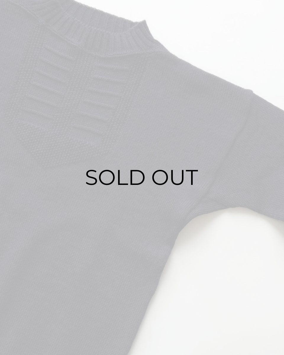 画像3: 70's Sumerland WOOL KNIT GUERNSEY SWEATER "MADE IN JERSEY BRITISH ISLES" (3)