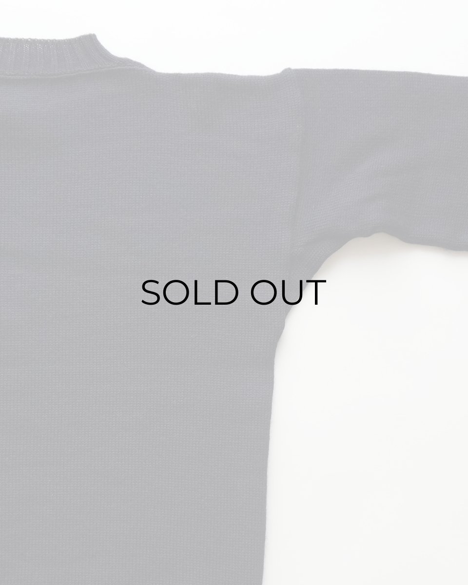 画像5: 70's Sumerland WOOL KNIT GUERNSEY SWEATER "MADE IN JERSEY BRITISH ISLES" (5)