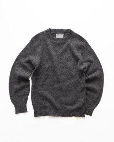 画像1: 60's McBriar WOOL MOHAIR KNIT CREW NECK SWEATER (1)