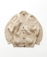 画像1: OLD GAELTARRA WOOL HAND KNIT FISHERMAN'S CARDIGAN "MADE IN IRELAND" (1)