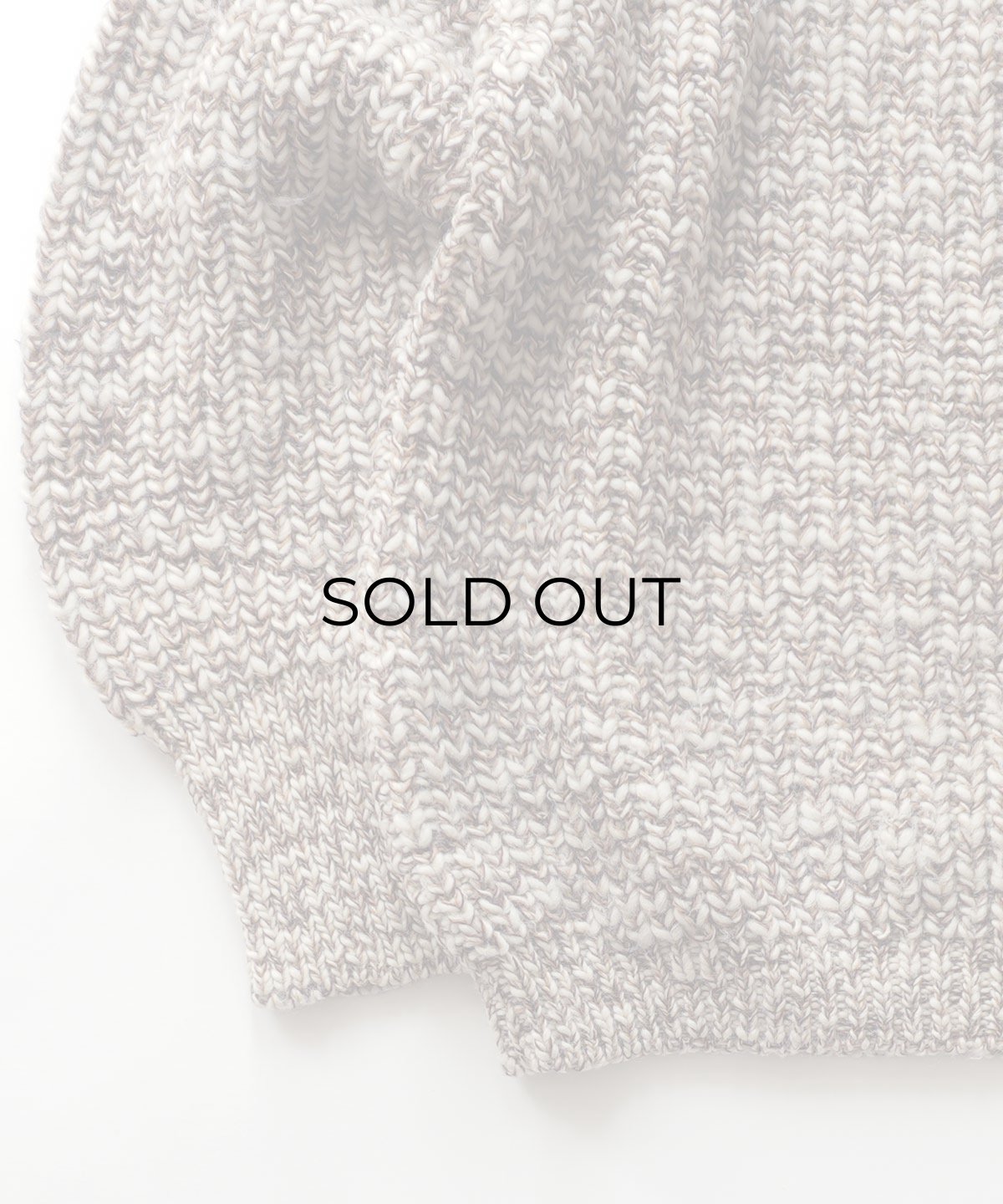 画像4: 80's Eddie Bauer MIX COLOR WOOL LOW GAUGE KNIT CREW NECK SWEATER "MADE IN ENGLAND" (4)