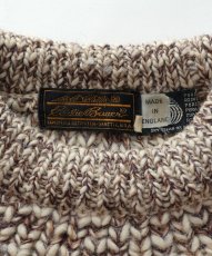 画像6: 80's Eddie Bauer MIX COLOR WOOL LOW GAUGE KNIT CREW NECK SWEATER "MADE IN ENGLAND" (6)