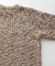 画像5: 80's Eddie Bauer MIX COLOR WOOL LOW GAUGE KNIT CREW NECK SWEATER "MADE IN ENGLAND" (5)