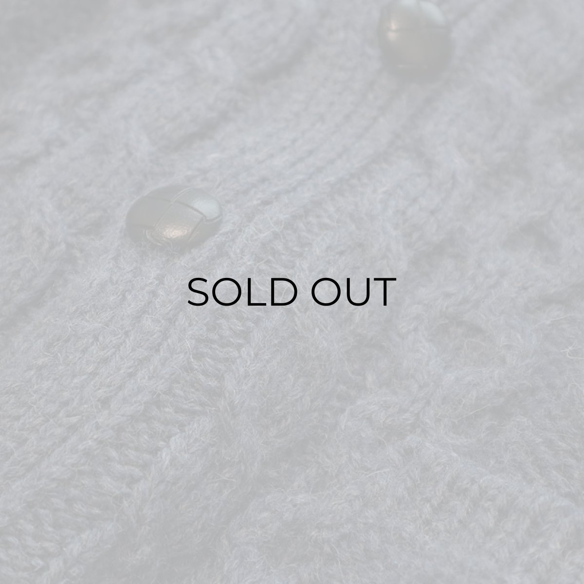 画像6: ARAN SWEATER MARKET WOOL HAND KNIT FISHERMAN'S CARDIGAN "Made in Ireland" (6)