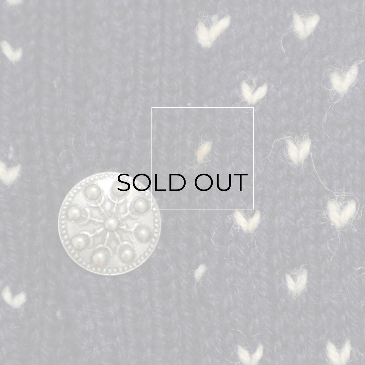 画像9: OLD UNKNOWN BRAND WOOL KNIT NORDIC CARDIGAN (9)