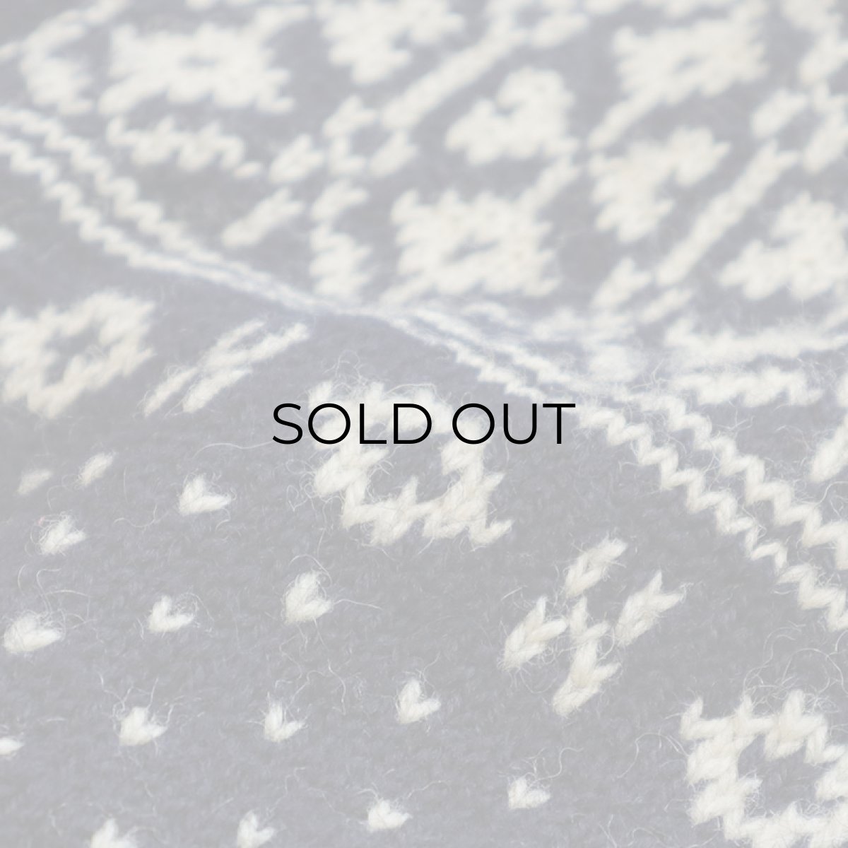 画像6: OLD UNKNOWN BRAND WOOL KNIT NORDIC CARDIGAN (6)