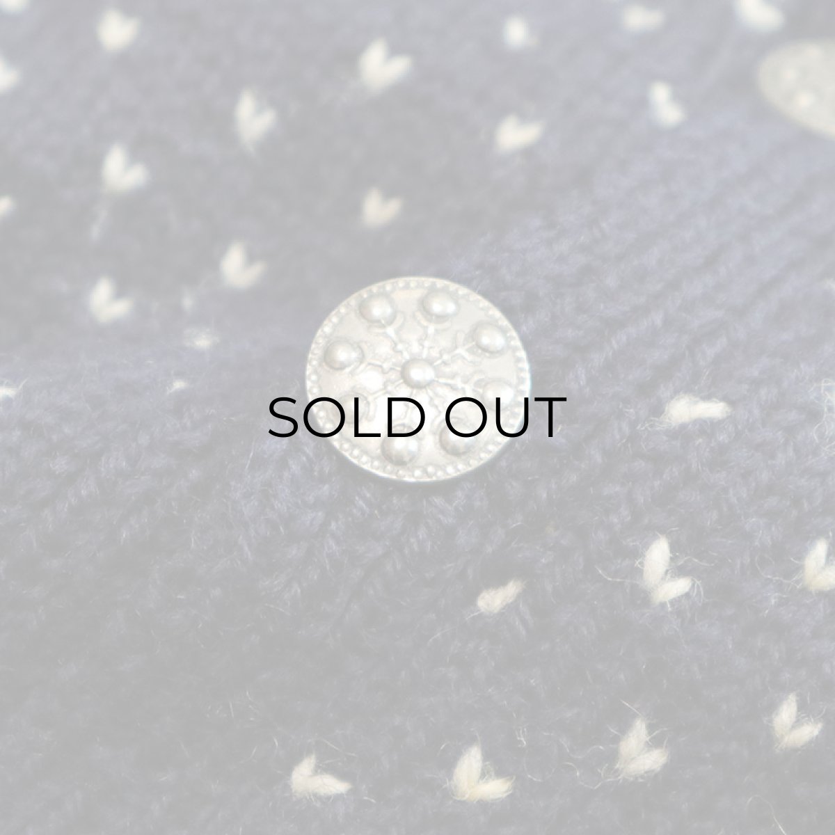 画像7: OLD UNKNOWN BRAND WOOL KNIT NORDIC CARDIGAN (7)