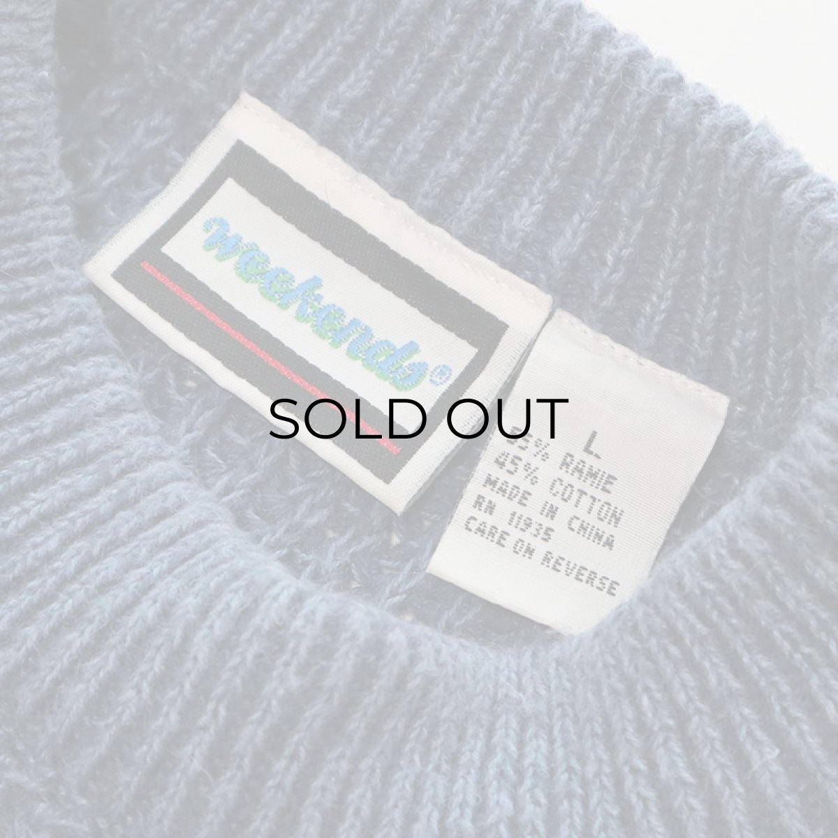 画像4: 〜90's Weekends RAMIE COTTON KNIT SWEATER (4)