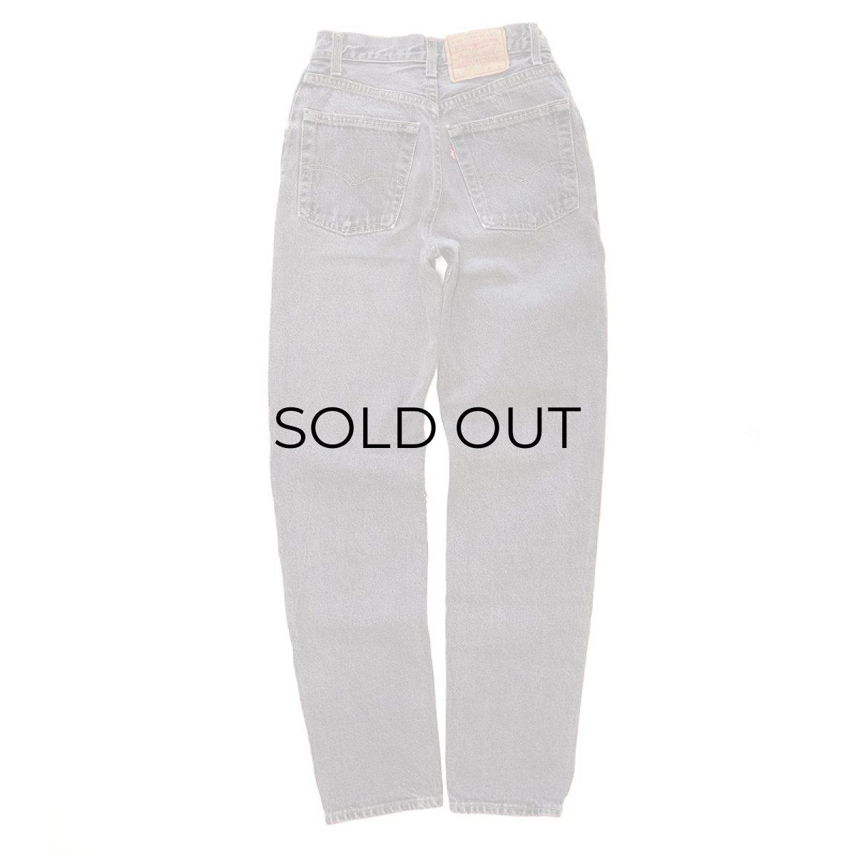 画像2: LEVI'S 26501 BLACK DENIM WOMAN'S PANTS (2)