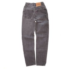 画像2: LEVI'S 26501 BLACK DENIM WOMAN'S PANTS (2)