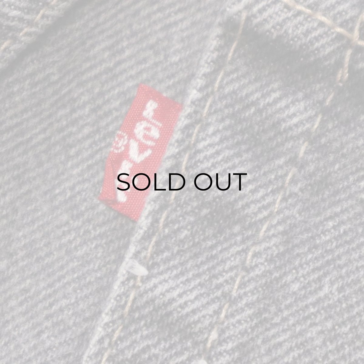 画像6: LEVI'S 26501 BLACK DENIM WOMAN'S PANTS (6)