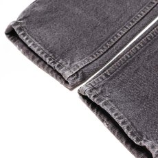 画像7: LEVI'S 26501 BLACK DENIM WOMAN'S PANTS (7)