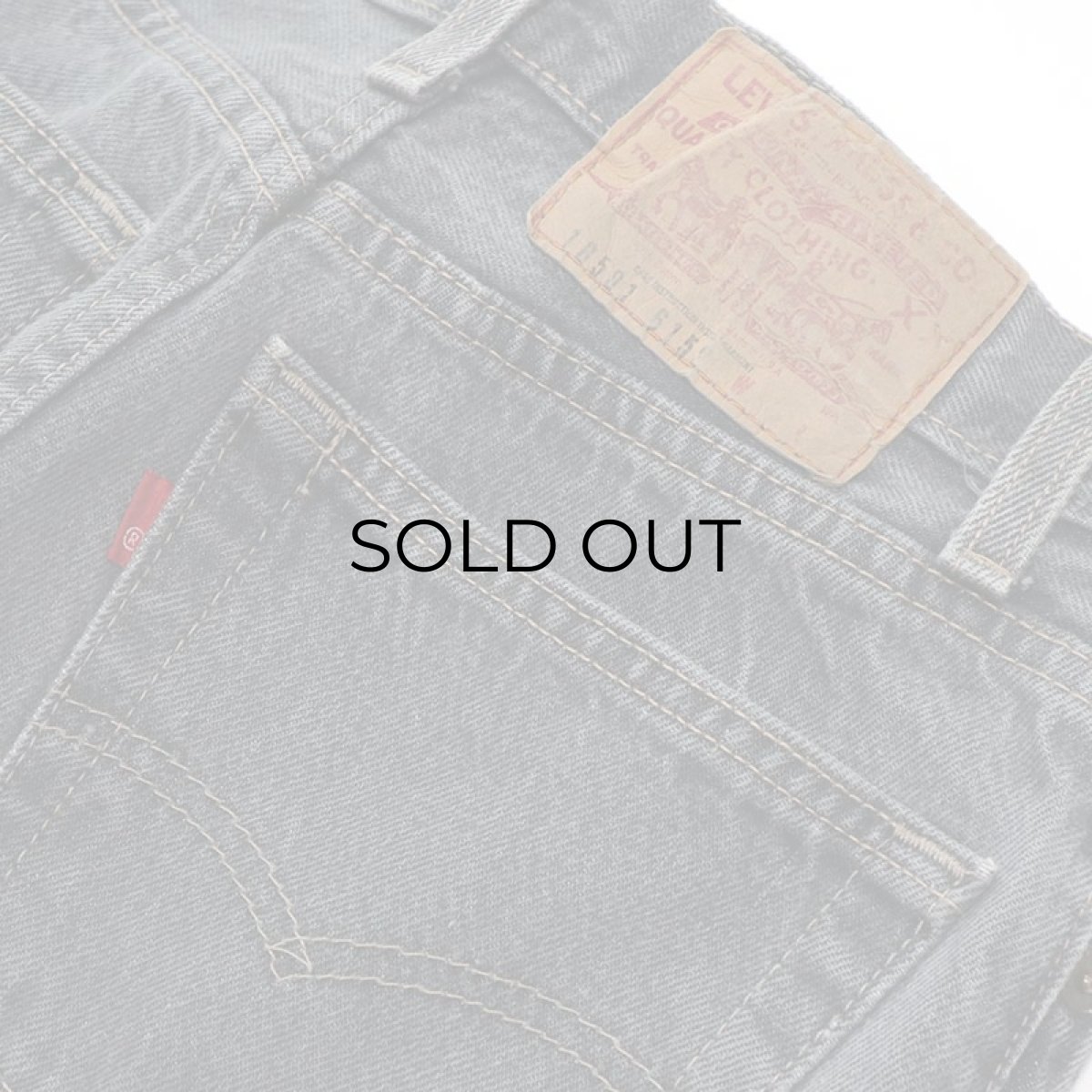 画像7: LEVI'S 18501 BLACK DENIM WOMAN'S PANTS "made in USA" (7)