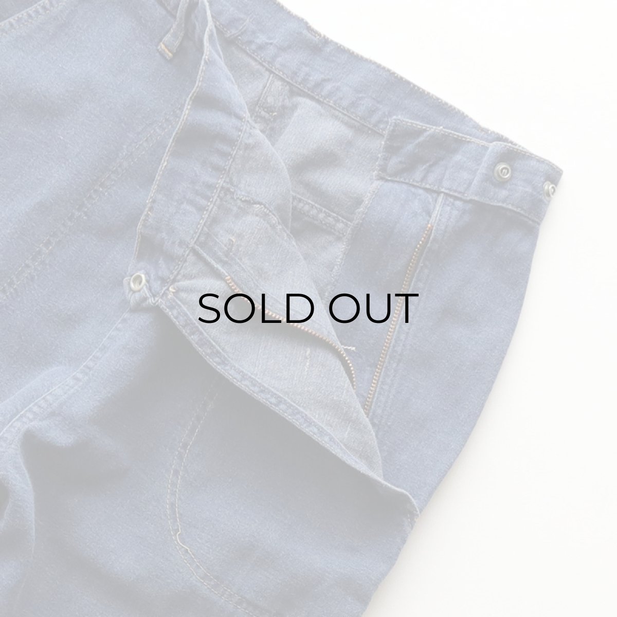 画像4: 60's Sears VAT-DYED DENIM RANCH PANTS (4)