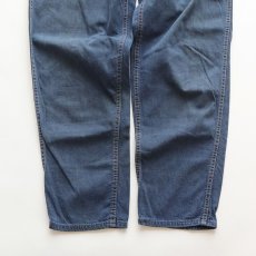 画像7: 〜60's UNKNOWN BRAND VAT-DYED DENIM RANCH PANTS (7)