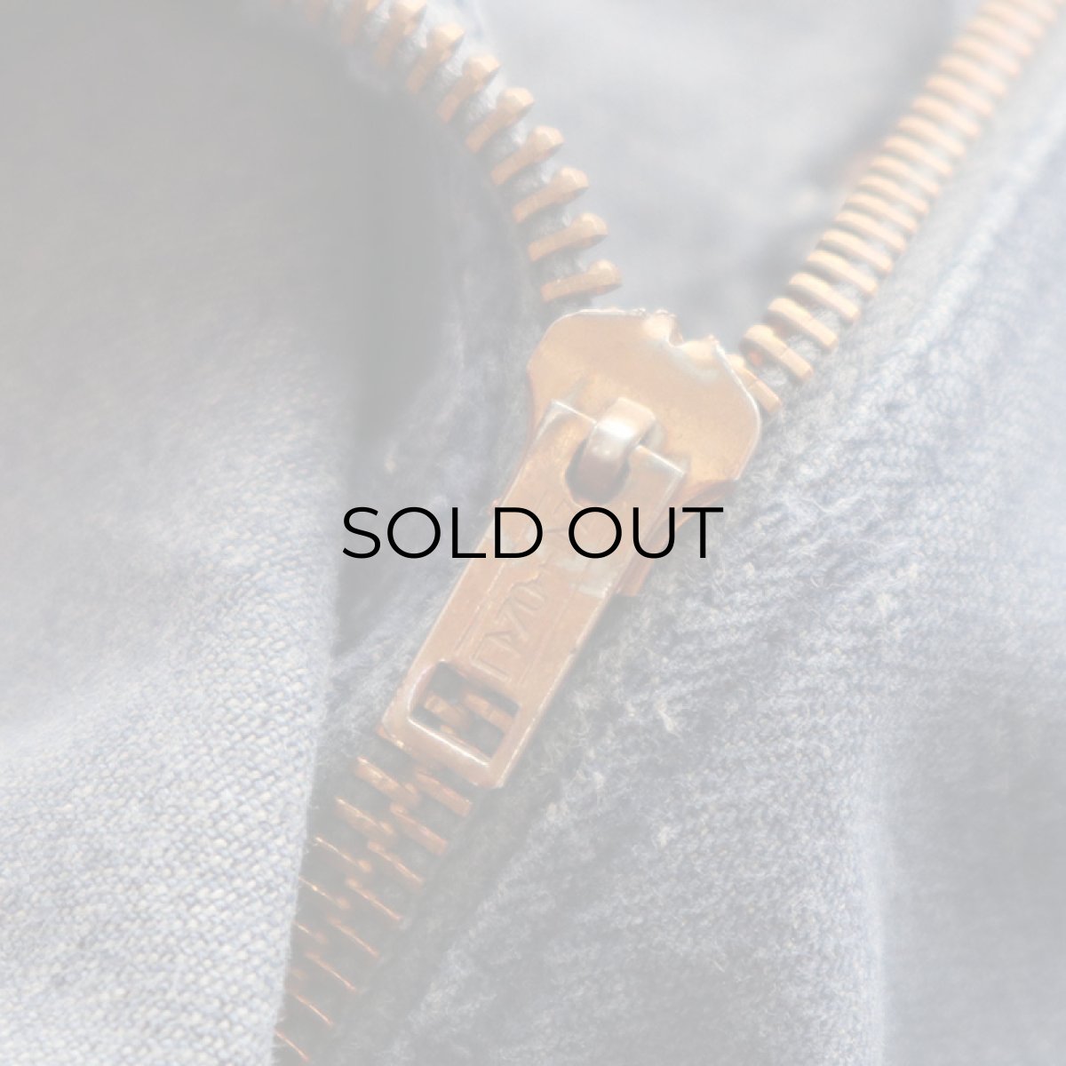 画像8: 〜60's UNKNOWN BRAND VAT-DYED DENIM RANCH PANTS (8)