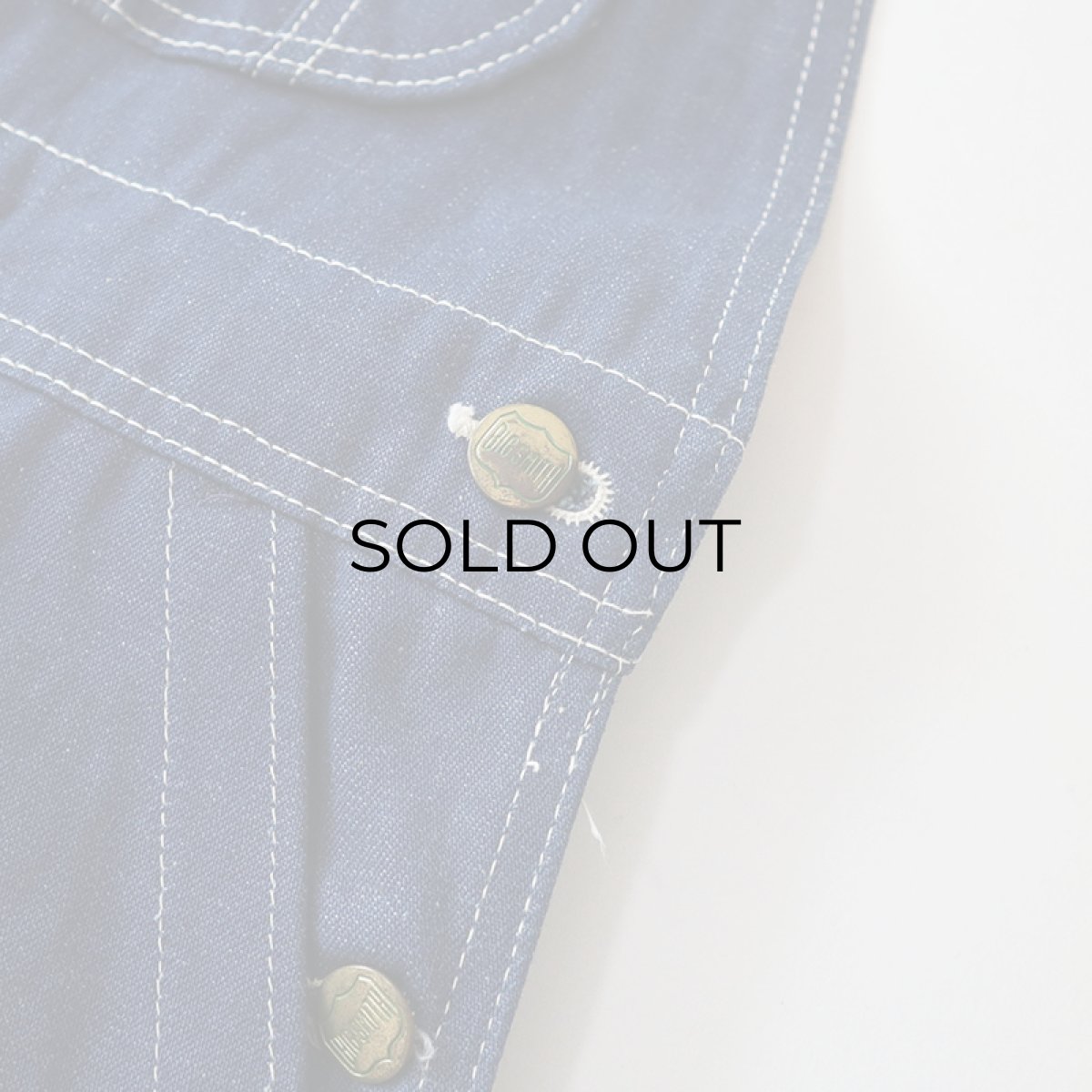 画像9: 〜80's BIG SMITH COTTON DENIM OVERALL "DEADSTOCK" (9)