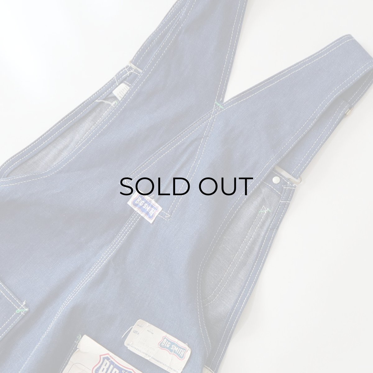 画像6: 〜80's BIG SMITH COTTON DENIM OVERALL "DEADSTOCK" (6)