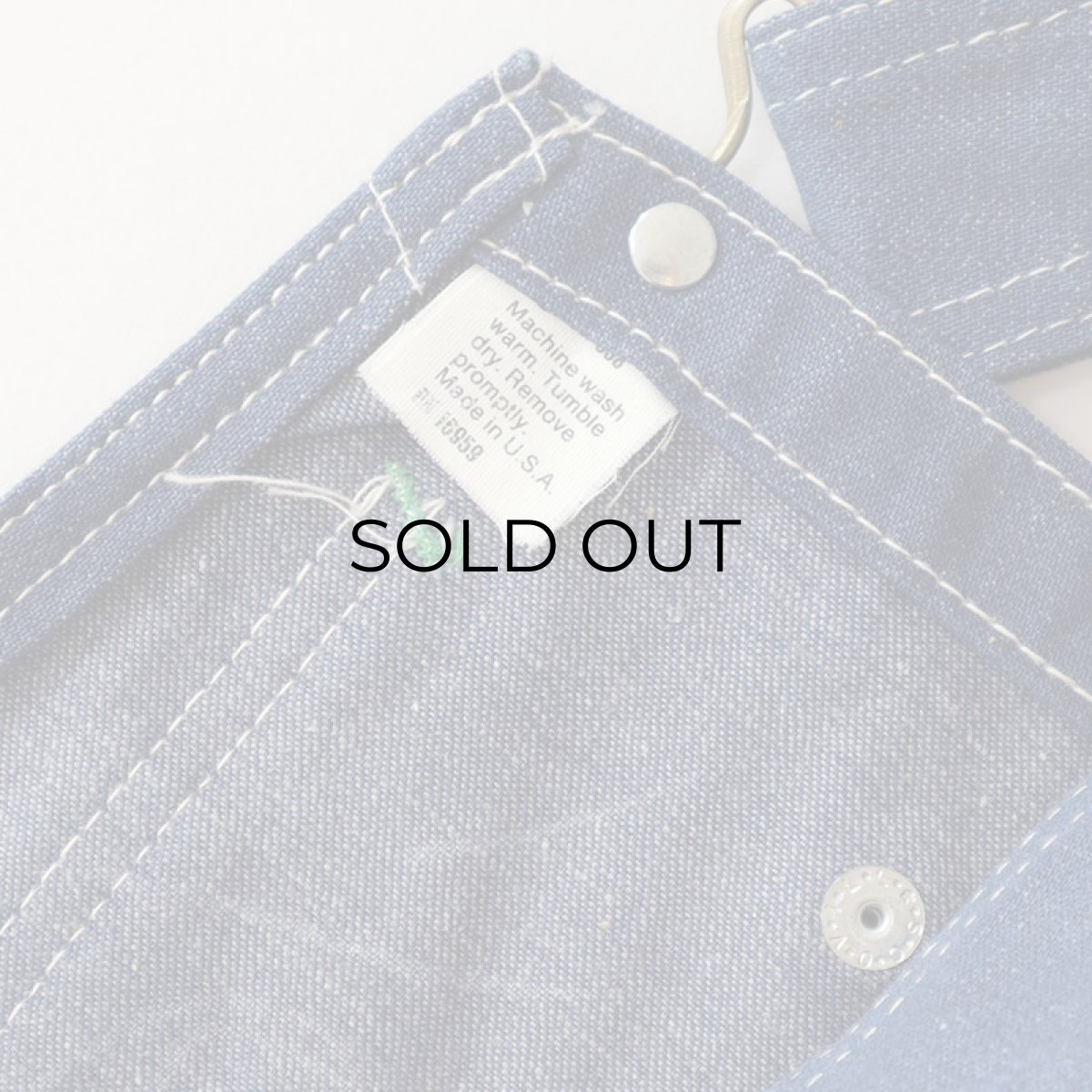 画像8: 〜80's BIG SMITH COTTON DENIM OVERALL "DEADSTOCK" (8)