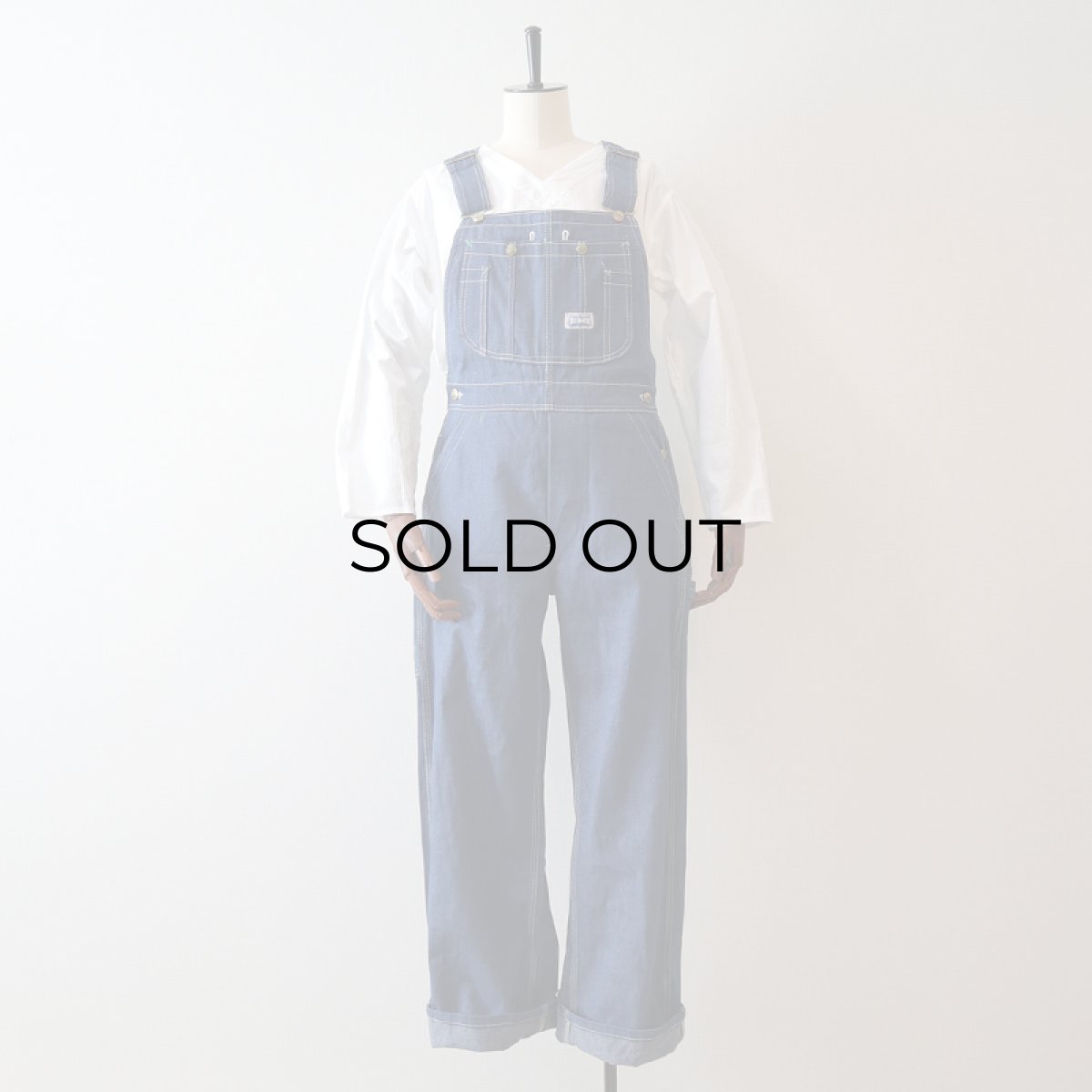画像10: 〜80's BIG SMITH COTTON DENIM OVERALL "DEADSTOCK" (10)