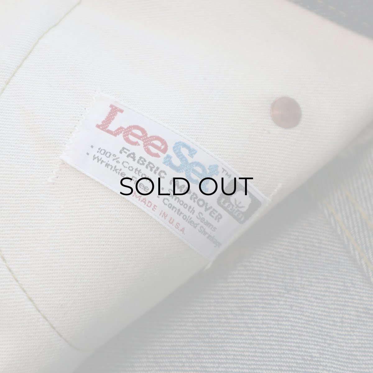 画像11: 〜80's Lee 201 "RIDERS" DENIM BOOTS CUT FLARE PANTS "DEADSTOCK" (11)