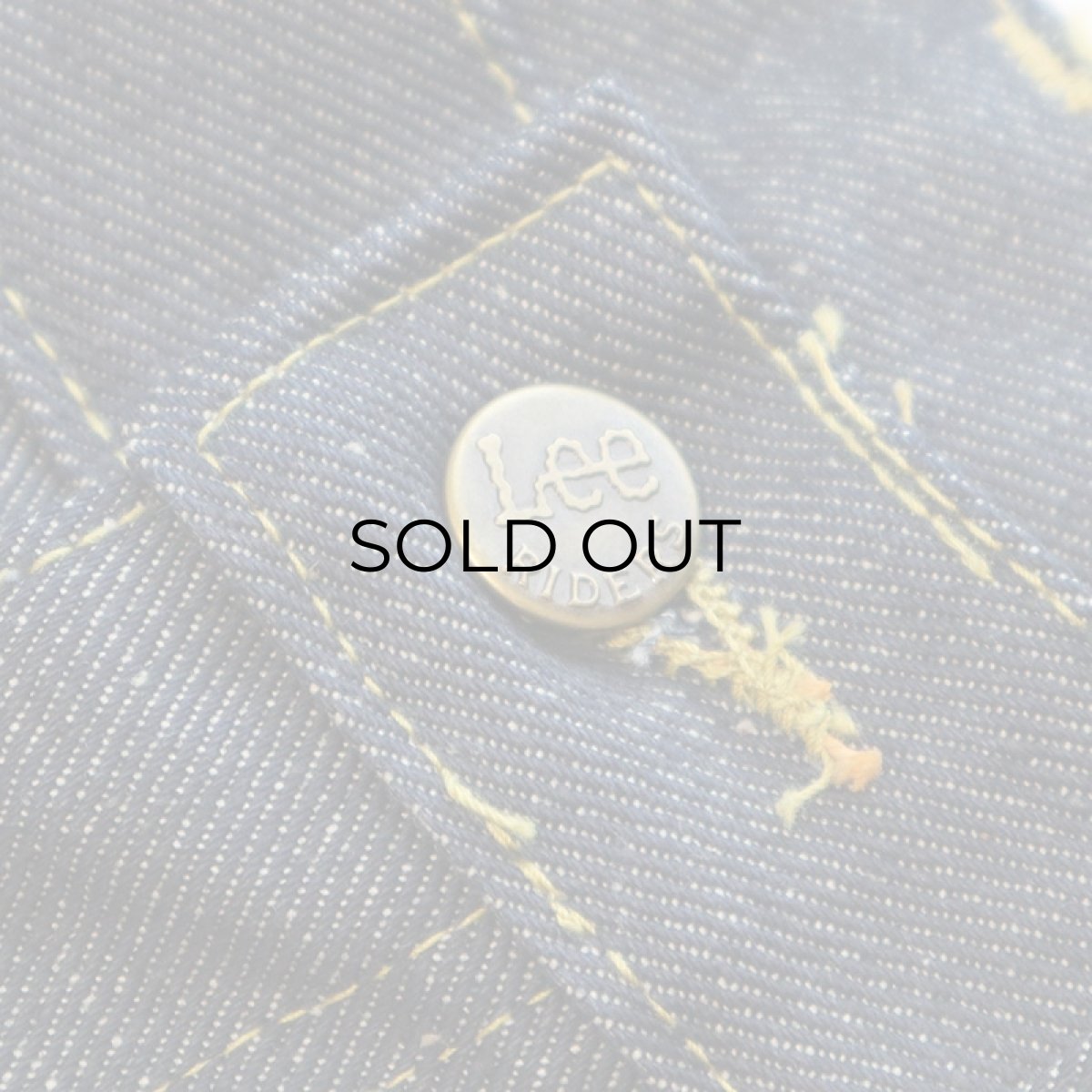 画像7: 〜80's Lee 201 "RIDERS" DENIM BOOTS CUT FLARE PANTS "DEADSTOCK" (7)