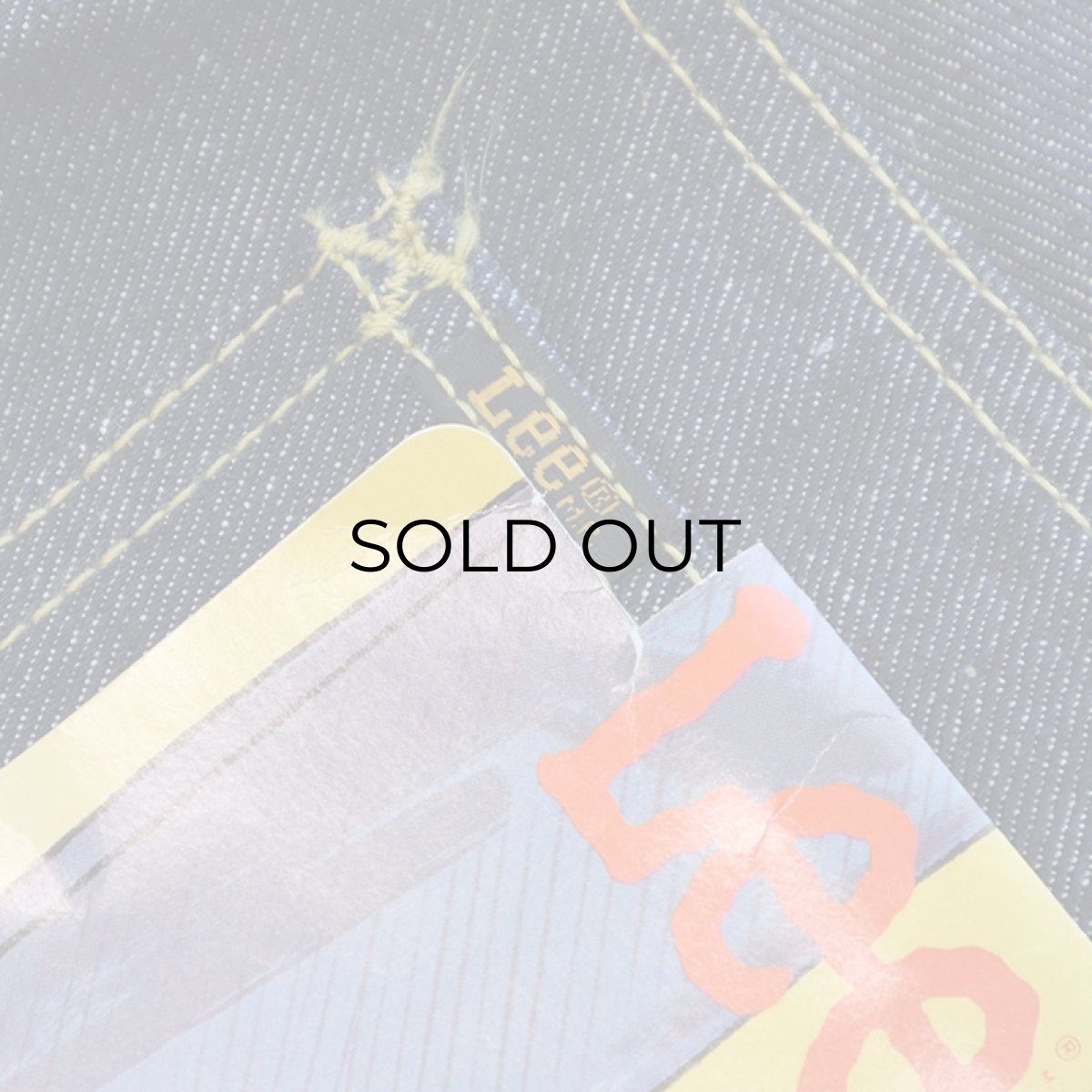 画像6: 〜80's Lee 201 "RIDERS" DENIM BOOTS CUT FLARE PANTS "DEADSTOCK" (6)