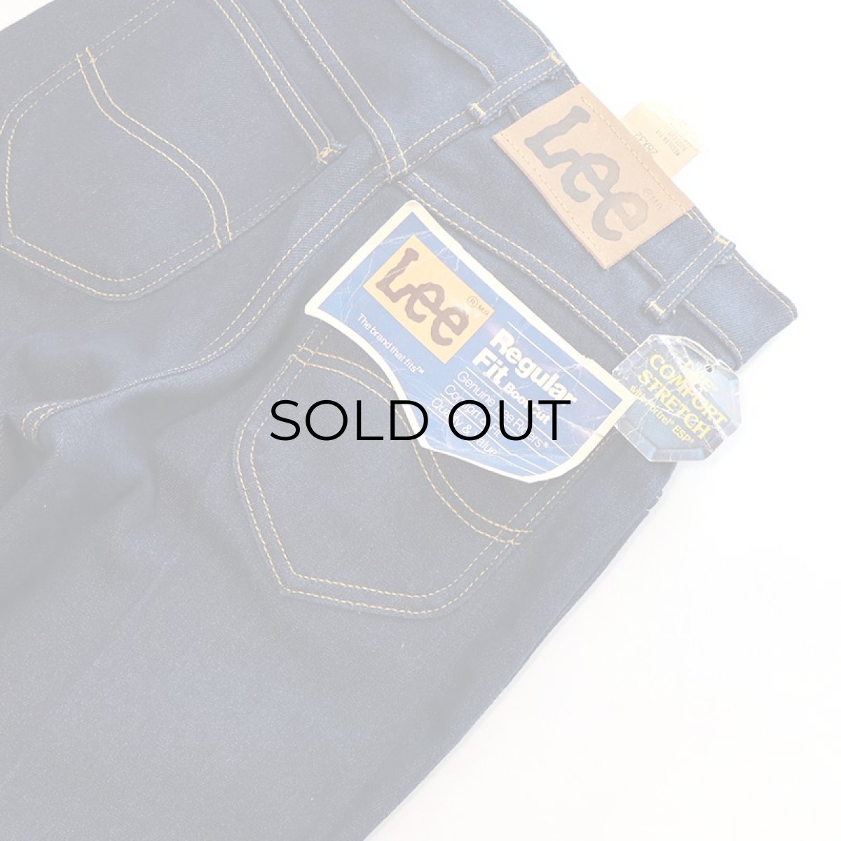 画像5: 〜80's Lee 202 DENIM BOOTS CUT PANTS "DEADSTOCK" (5)