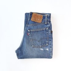 画像1: 80's LEVI'S 26501 DENIM WOMEN'S PANTS "INSEAM SINGLE" "made in USA" 【W25 程度】 (1)