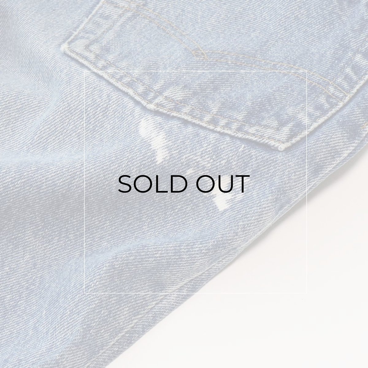 画像13: 80's LEVI'S 26501 DENIM WOMEN'S PANTS "INSEAM SINGLE" "made in USA" 【W25 程度】 (13)