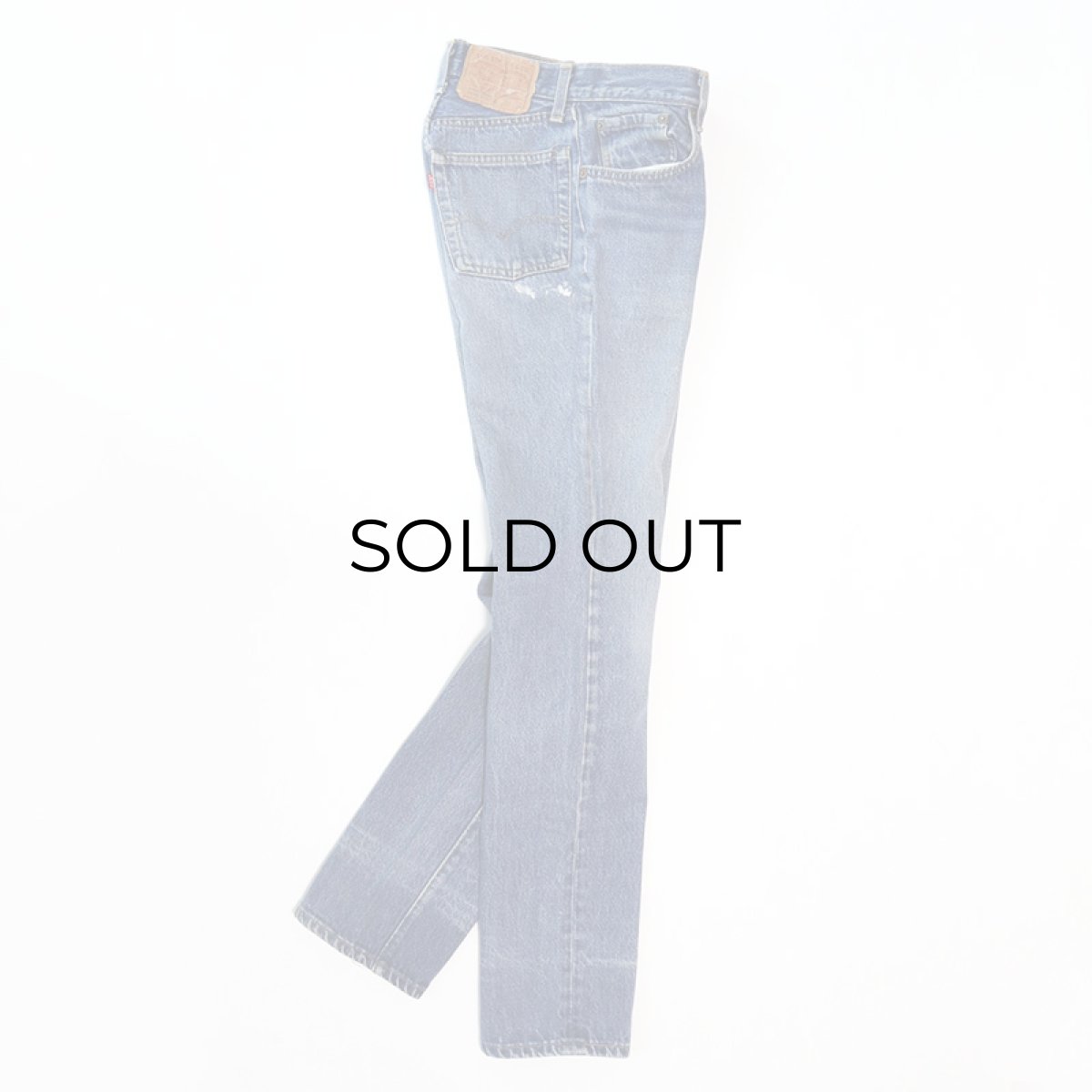 画像3: 80's LEVI'S 26501 DENIM WOMEN'S PANTS "INSEAM SINGLE" "made in USA" 【W25 程度】 (3)