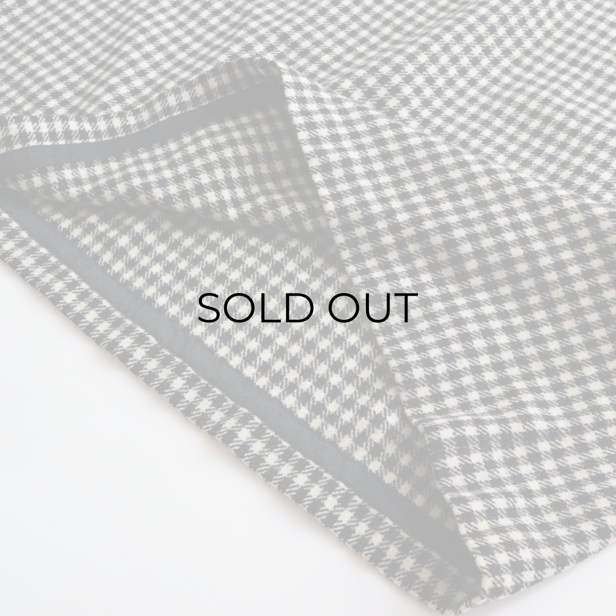 画像5: 〜70's UNKNOWN BRAND WOOL CHECK MAXI SKIRT (5)