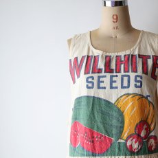 画像8: OLD SACKS ROUTE 1 COTTON FEED SACK DRESS (8)