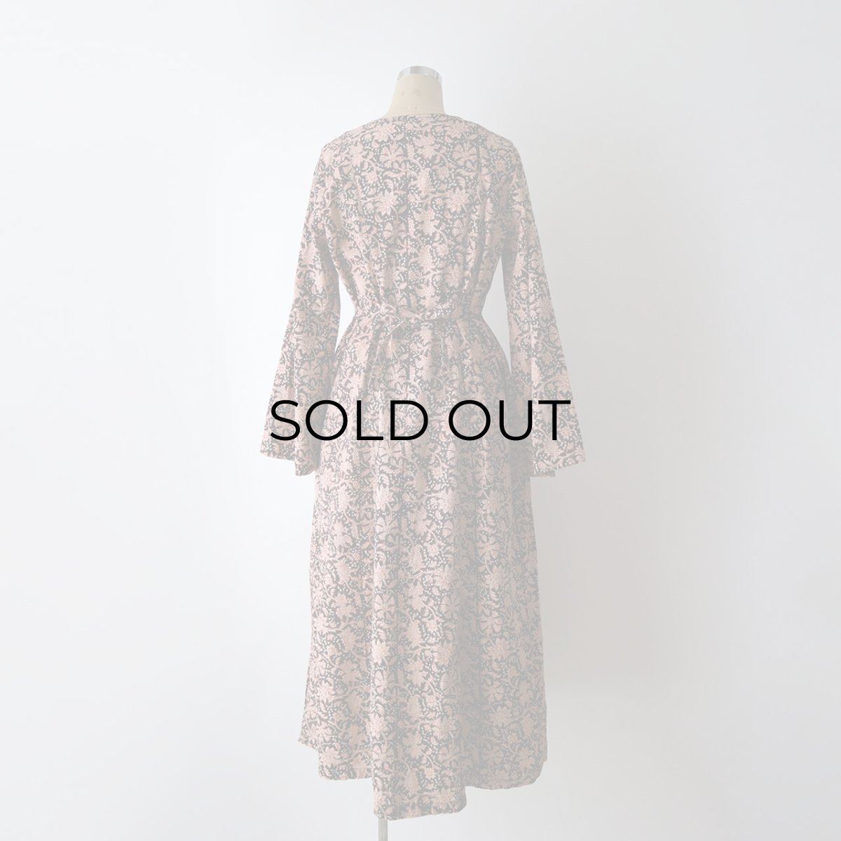 画像17: 〜90's The J.Peterman Company INDIAN COTTON DRESS (17)