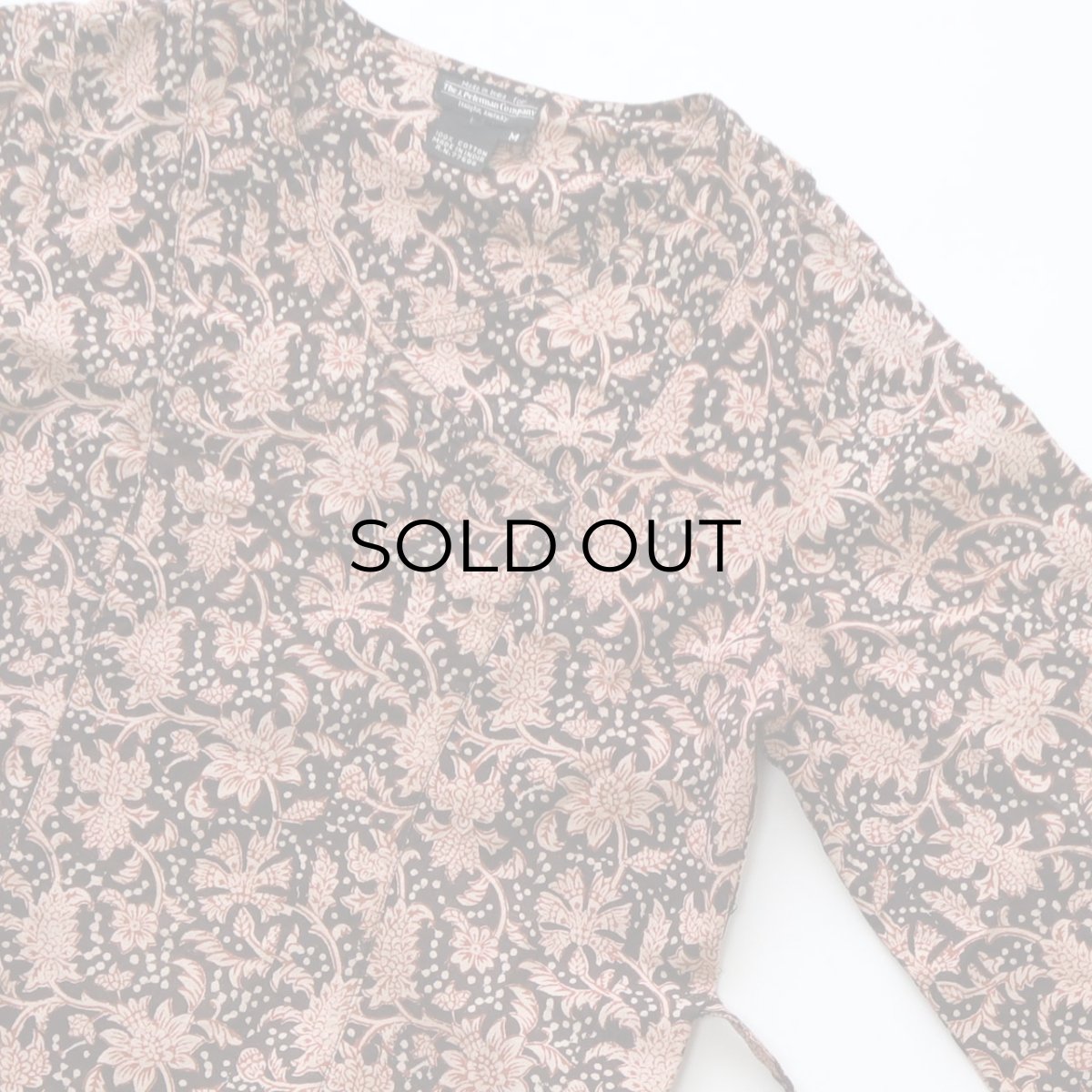 画像4: 〜90's The J.Peterman Company INDIAN COTTON DRESS (4)