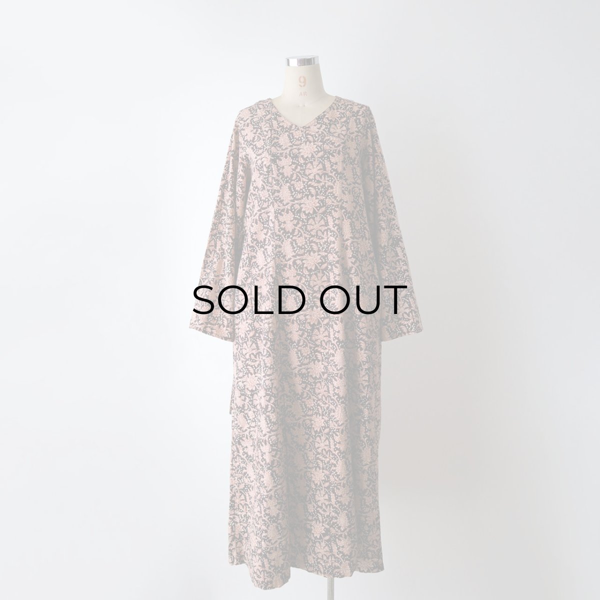 画像13: 〜90's The J.Peterman Company INDIAN COTTON DRESS (13)