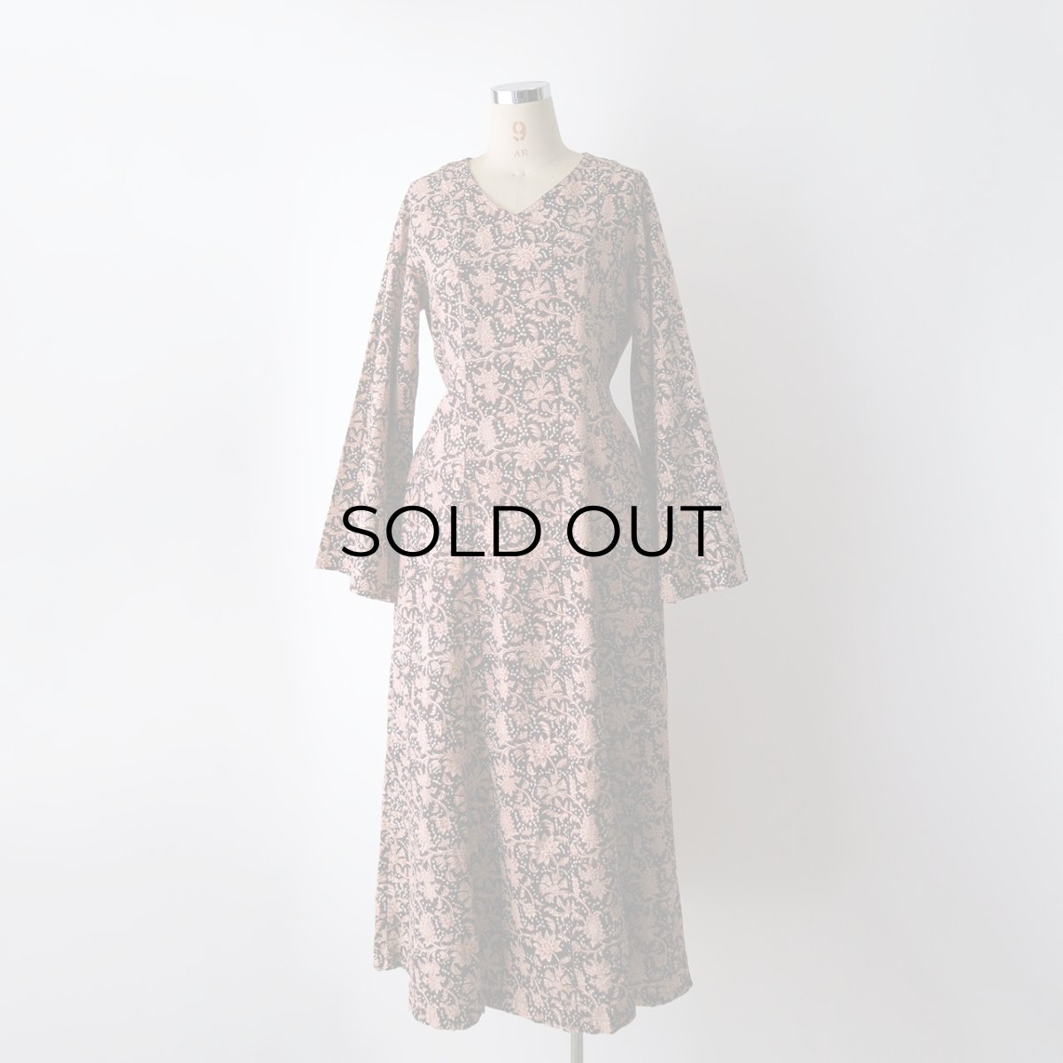 画像16: 〜90's The J.Peterman Company INDIAN COTTON DRESS (16)