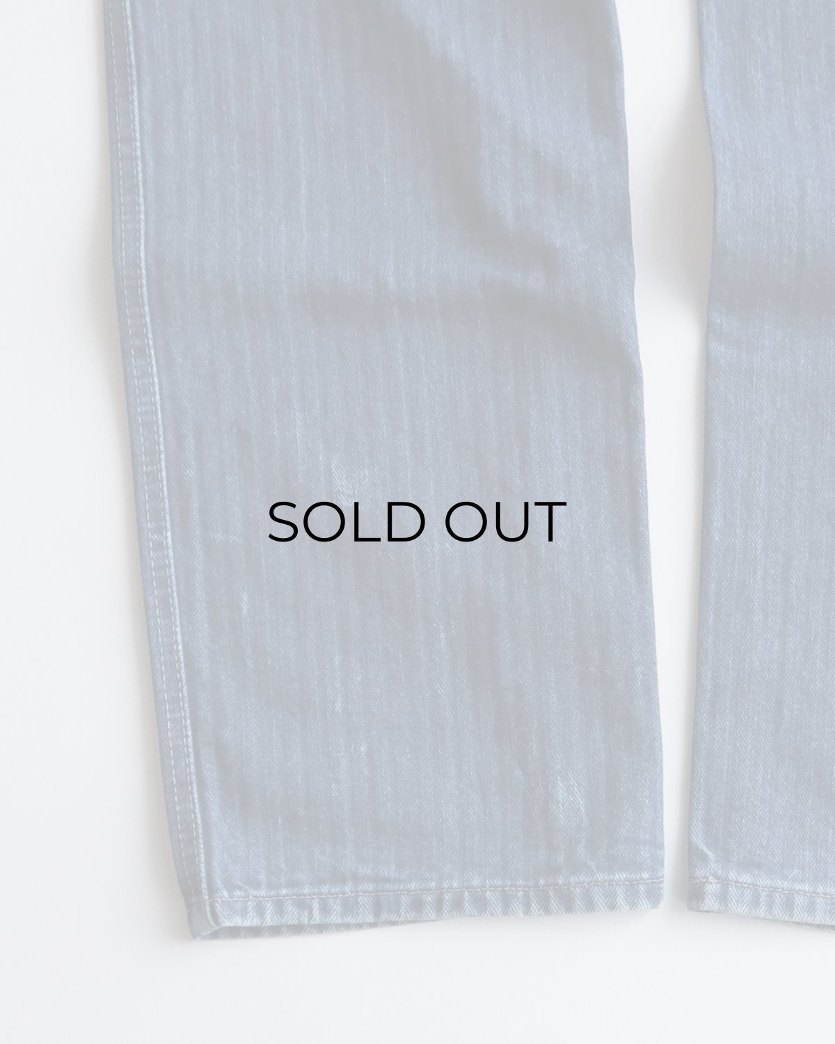 画像13: 80's Lee 200 COTTON HERRINGBONE DENIM STRAIGHT PANTS "MADE IN USA" 【SIZE : W29 x L31.5 程度】 (13)