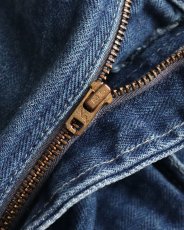 画像7: 80's Lee 200 COTTON HERRINGBONE DENIM STRAIGHT PANTS "MADE IN USA" 【SIZE : W29 x L31.5 程度】 (7)