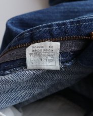 画像9: 80's Lee 200 COTTON HERRINGBONE DENIM STRAIGHT PANTS "MADE IN USA" 【SIZE : W29 x L31.5 程度】 (9)