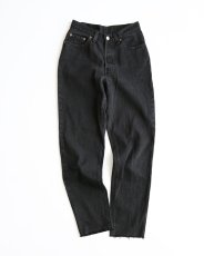 画像2: LEVI'S 13501 BLACK DENIM WOMEN'S PANTS "made in USA" 【W27 x L29.5 程度】 (2)