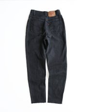 画像3: LEVI'S 13501 BLACK DENIM WOMEN'S PANTS "made in USA" 【W27 x L29.5 程度】 (3)