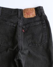 画像6: LEVI'S 13501 BLACK DENIM WOMEN'S PANTS "made in USA" 【W27 x L29.5 程度】 (6)